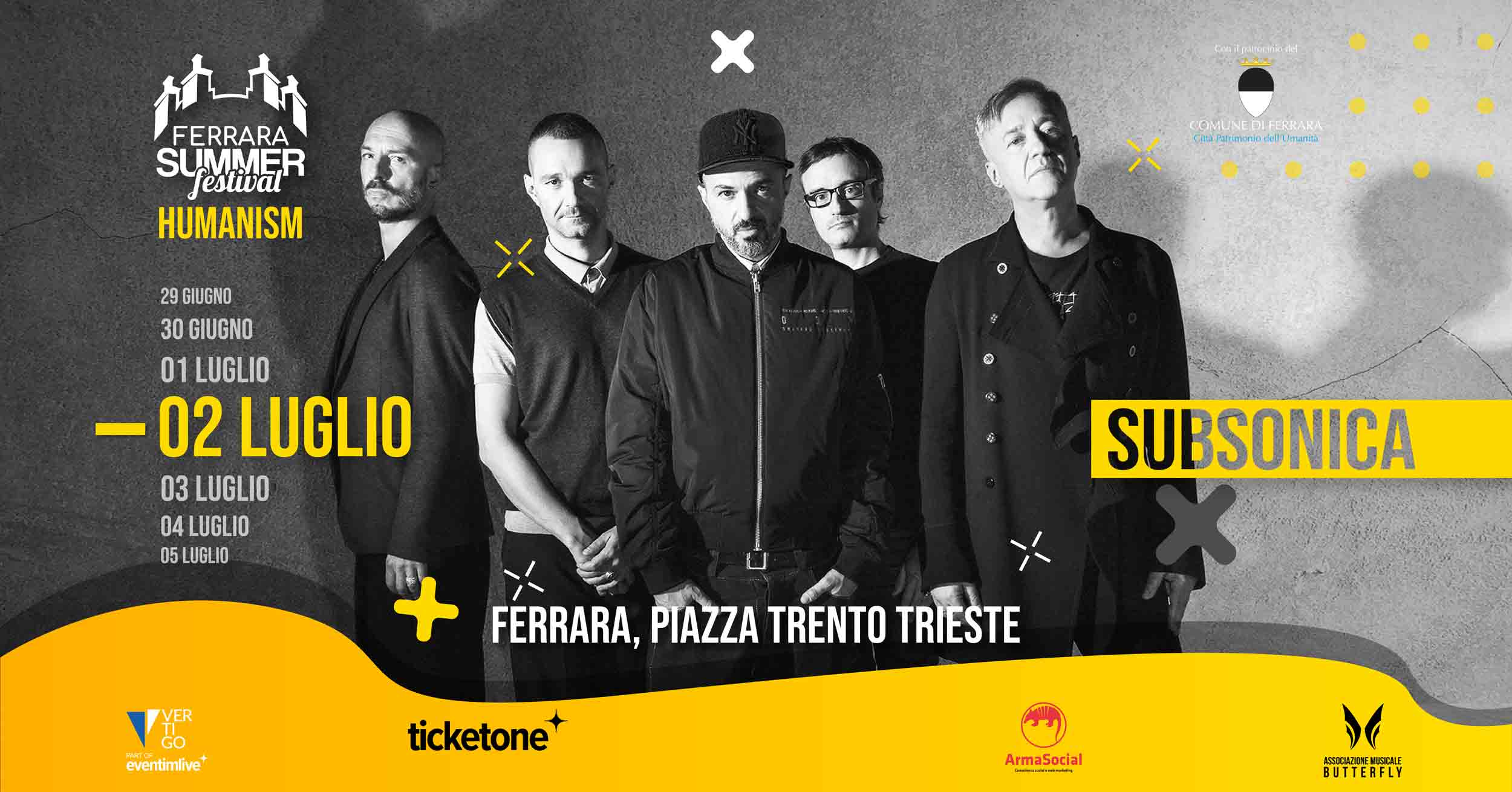 “SUBSONICA” 2 Luglio 2021