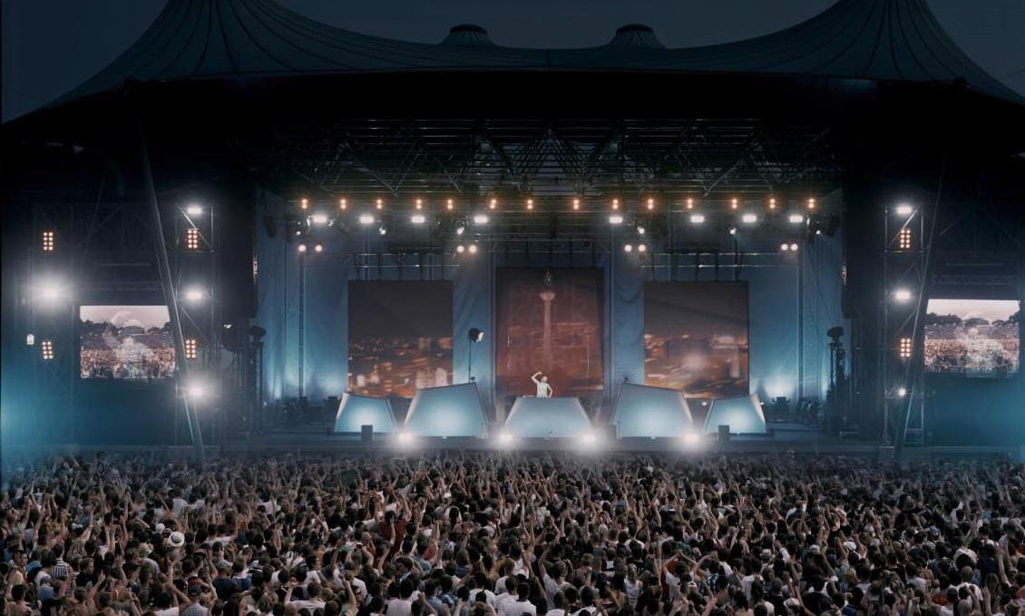 Paul Kalkbrenner Stage