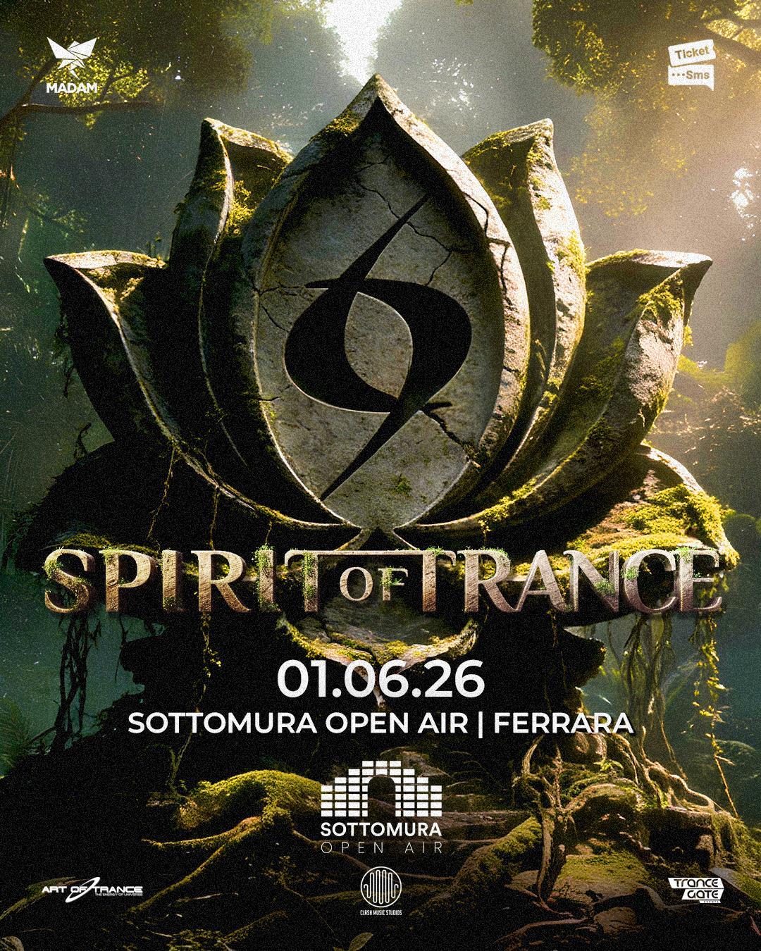 Spirit of Trance – 1 Giugno 2026 – Sottomura Open Air Ferrara